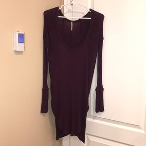 FREE PEOPLE - Adorable, Cozy, Warm, Plum, Sweater